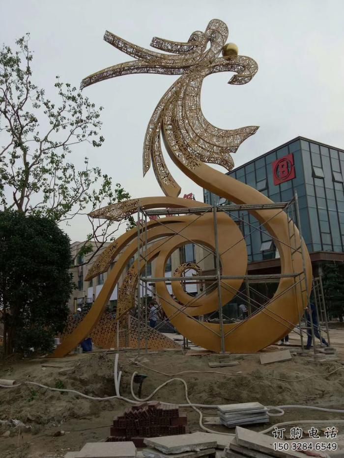 龍吐珠雕塑廠家,現(xiàn)代工藝設計 不銹鋼龍吐珠雕塑園景