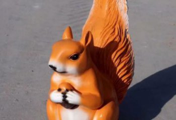 彩繪松鼠雕塑廠家 景觀松鼠雕塑規(guī)格型號(hào)