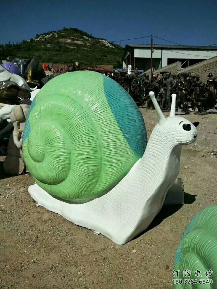 彩繪蝸牛雕塑廠家 仿真元素理念 大型蝸牛雕塑生產(chǎn)