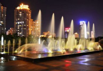 水景感應噴泉廠家 動感藝術素材