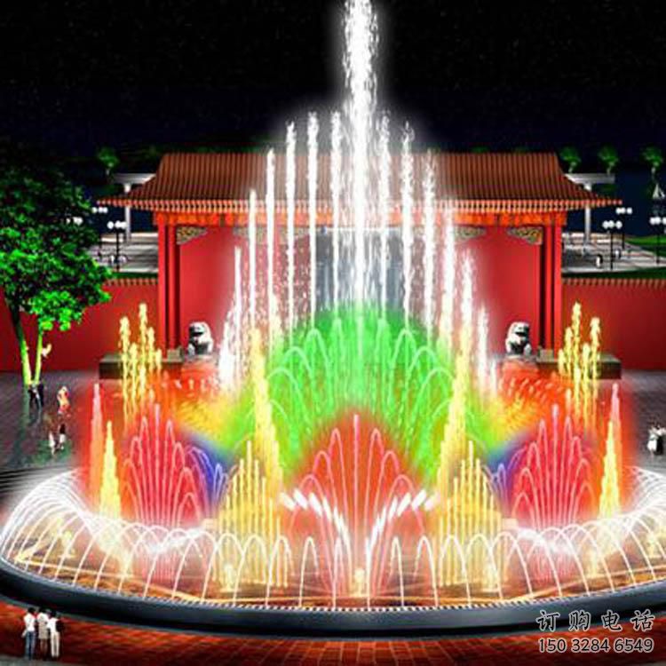 水景表演噴泉雕塑廠家 表演播放系統(tǒng)配置