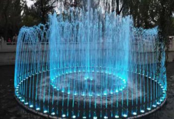 水景音色噴泉雕塑廠家 疊泉跳動方式