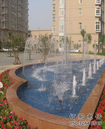 水景碧泉噴泉雕塑廠家  水珠碰撞配置