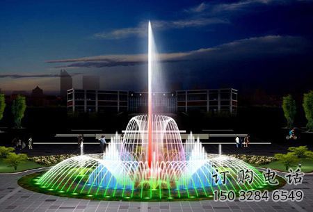 水景游樂噴泉雕塑廠家 現(xiàn)代聲光音結(jié)合體噴泉