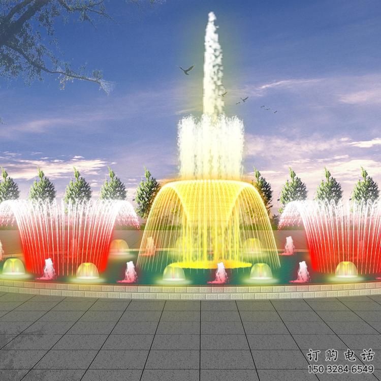 水景吸力噴泉雕塑廠家 高端成套數控原理配置