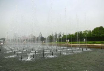 水景趣味噴泉雕塑廠家  水姿噴射造景