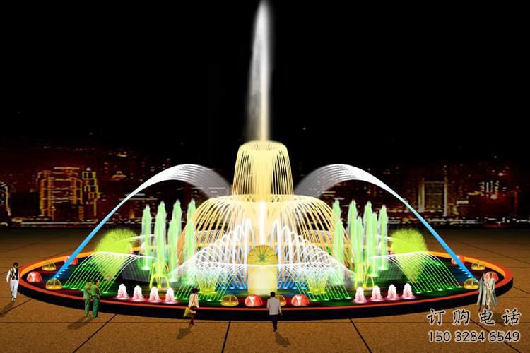 水膜噴泉雕塑廠家 水景水膜原理素材實景