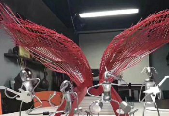 樂隊(duì)雕塑廠家 西方樂隊(duì)組合 不銹鋼抽象樂隊(duì)雕塑