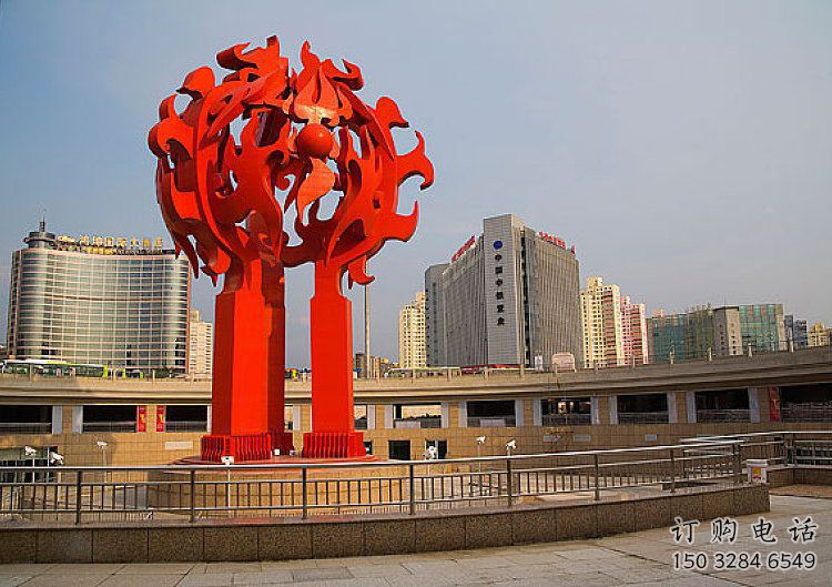 火炬雕塑 廣場抽象雕塑 不銹鋼火炬雕塑廠家