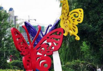 公園昆蟲雕塑廠家 中式噴漆小品 風(fēng)景區(qū)仿真昆蟲雕塑