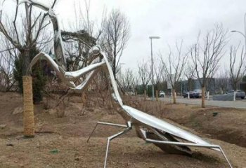 鍛造昆蟲雕塑廠家 卡通公園擺件 廣場(chǎng)大型昆蟲雕塑