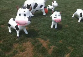 幼兒園狗雕塑廠家 卡通噴漆小品 室內異形狗雕塑