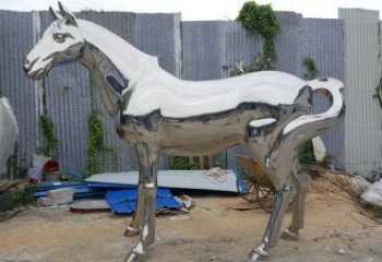 別墅區(qū)馬雕塑廠家 卡通創(chuàng)意小品 農(nóng)村現(xiàn)代馬雕塑