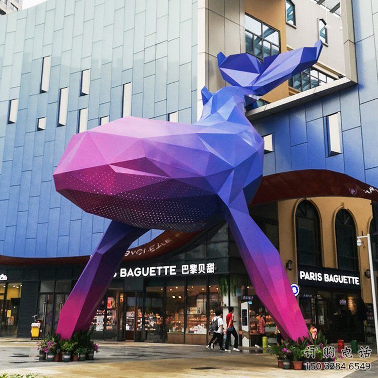 切面金魚雕塑廠家 現代抽象擺件 商場切面金魚雕塑