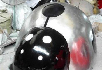 抽象甲殼蟲雕塑廠家 創意公園擺件 玄關彩繪甲殼蟲雕塑