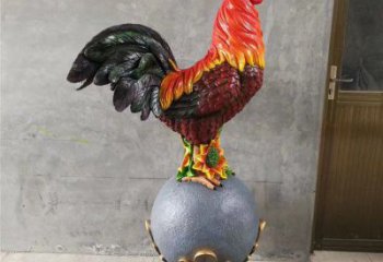 風(fēng)景區(qū)小雞雕塑廠家 中式室內(nèi)擺件 戶外仿真小雞雕塑