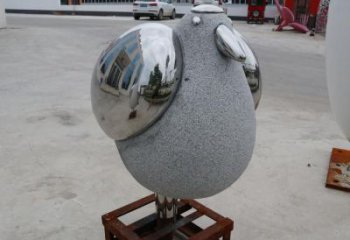 游樂場小鳥雕塑廠家 酒店賓館擺件 住宅小區(qū)抽象小鳥雕塑