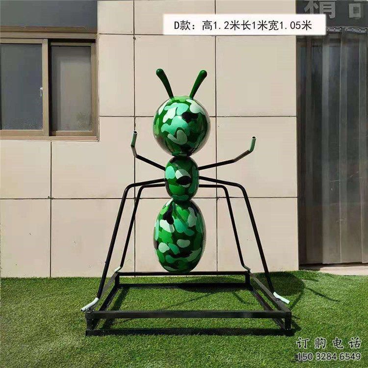 風景區螞蟻雕塑廠家 中式現代擺件 戶外彩繪螞蟻雕塑