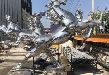 風景區(qū)奔馬雕塑廠家 中式現(xiàn)代擺件 風景區(qū)仿真奔馬雕塑