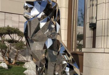 鍛造獅子雕塑廠家 大門口創(chuàng)意擺件 廣場啞光獅子雕塑