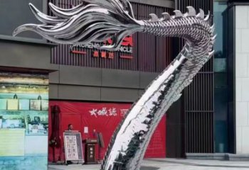 街道水龍雕塑廠家 創(chuàng)意戶外小品 酒店拉絲水龍雕塑