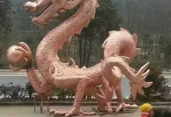 仿古水龍雕塑廠家 公園小品 現(xiàn)代鑄造水龍雕塑