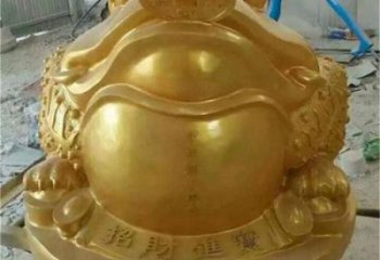 大門口金蟾雕塑廠家 歐式賓館擺件 風景區仿古金蟾雕塑