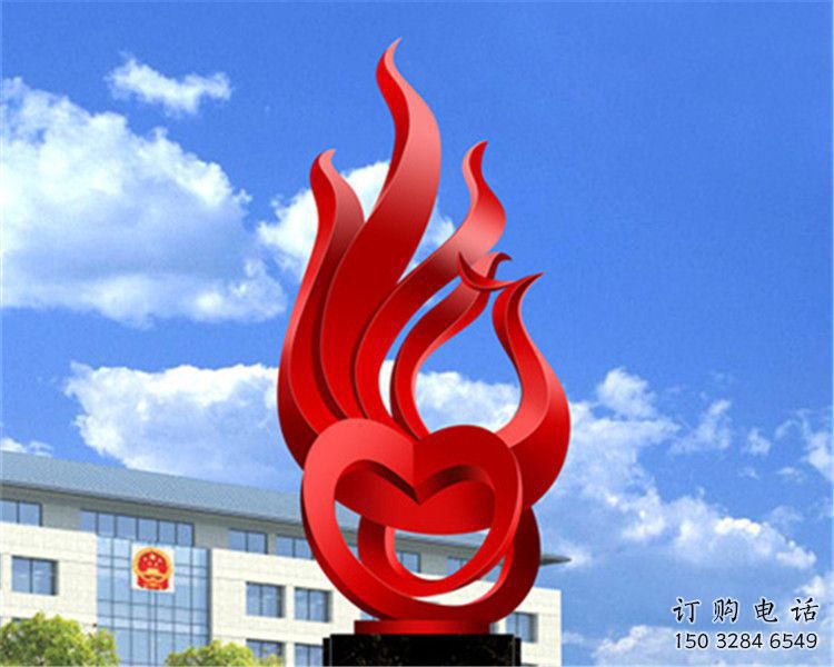 鍛造火鳳凰雕塑廠家 街頭噴漆擺件 廣場創意火鳳凰雕塑