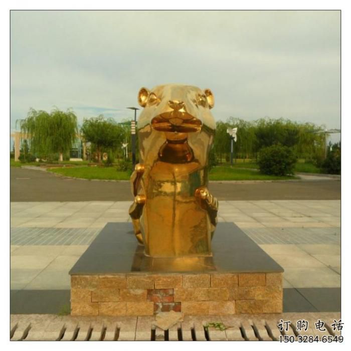 商業街十二生肖雕塑廠家 大型擺件 異形十二生肖雕塑