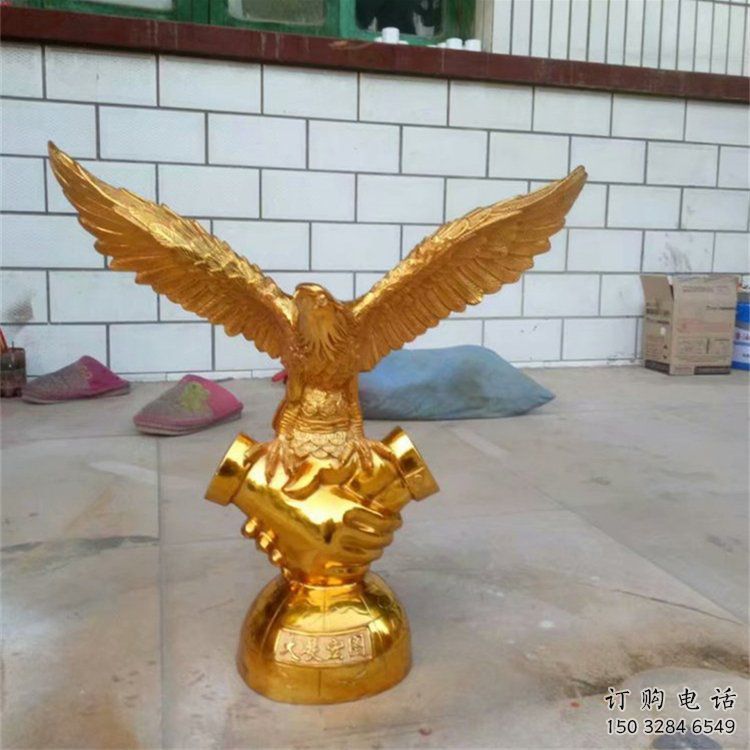 噴漆大展宏圖雕塑廠家 戶外公園廣場(chǎng)小品 