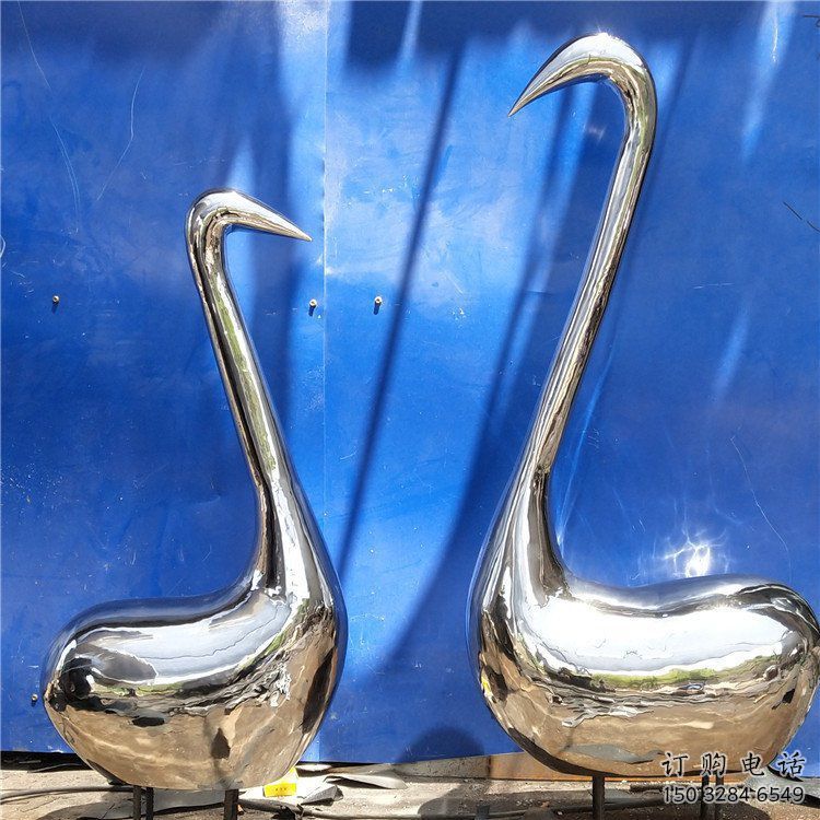 游樂場天鵝雕塑廠家 現代歐式擺件 住宅小區異形天鵝雕塑