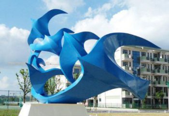 草地和平鴿雕塑廠家 戶外異形小品 現(xiàn)代抽象和平鴿雕塑