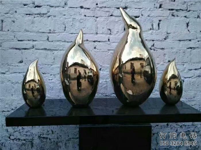 鏡面企鵝雕塑廠家 現代公園擺件 游樂場異形企鵝雕塑