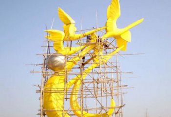 步行街海鷗雕塑廠家 創(chuàng)意公園擺件 草地切面海鷗雕塑