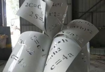 希望書籍雕塑廠家 教育校園小品 商業街書籍雕塑