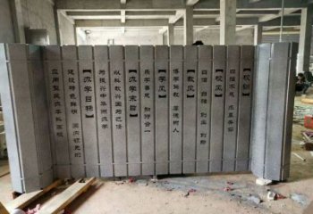 校園書簡(jiǎn)雕塑廠家 教育小品 戶外不銹鋼書簡(jiǎn)雕塑