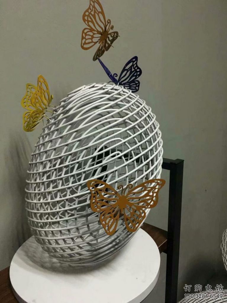 鋼管球狀雕塑廠家 異形公園小品 大型不銹鋼球狀雕塑