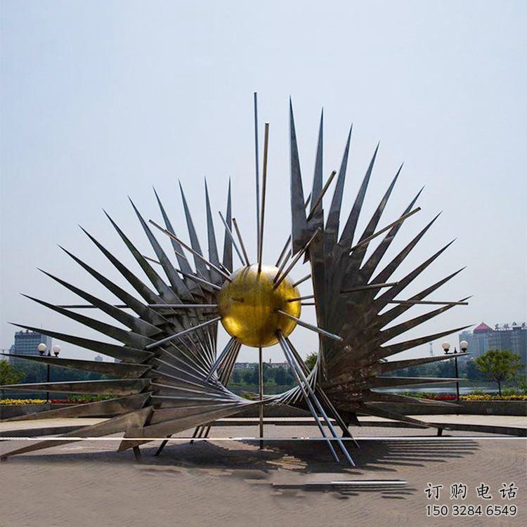 創(chuàng)意星球雕塑廠家  戶外廣場(chǎng)小品  大型不銹鋼星球雕塑