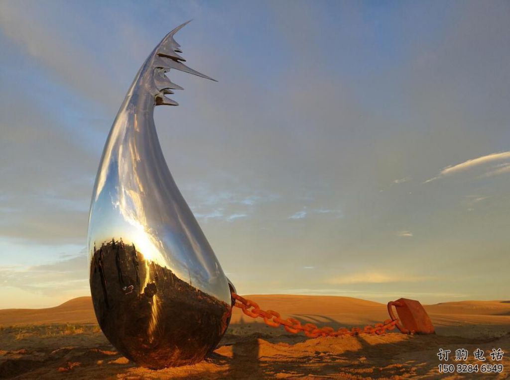 戶外水滴雕塑廠家 創(chuàng)意小品 大型不銹鋼水滴雕塑