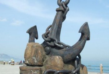 別墅區(qū)船舵雕塑廠家 大型擺件 創(chuàng)意不銹鋼船舵雕塑生產(chǎn)