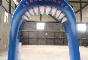 庭院拱門雕塑廠家 現代小品 大型不銹鋼拱門雕塑制作