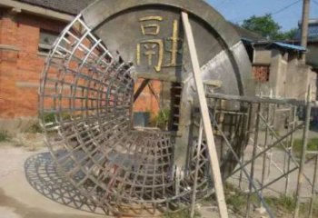 鏤空銅錢雕塑廠家 園林小品 住宅小區銅錢雕塑生產制作