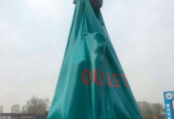 大型手提包雕塑廠家 歐式小品 戶外烤漆手提包雕塑