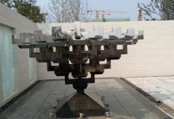 大型方格雕塑廠家 鍛造小品 戶外不銹鋼方格雕塑廠家