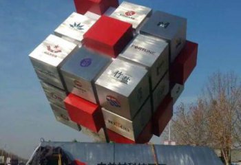 廣場魔方雕塑廠家 現(xiàn)代小品 戶外不銹鋼魔方雕塑廠家