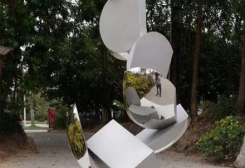 異形幾何體雕塑廠家 現代小品 大型不銹鋼幾何體雕塑廠