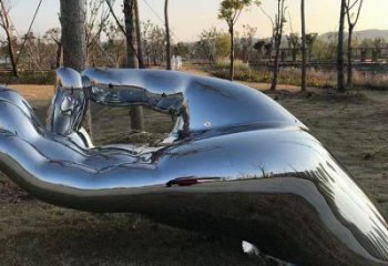 現(xiàn)代拈花指雕塑廠家 大型別墅區(qū)擺件 鏡面不銹鋼拈花指雕塑廠