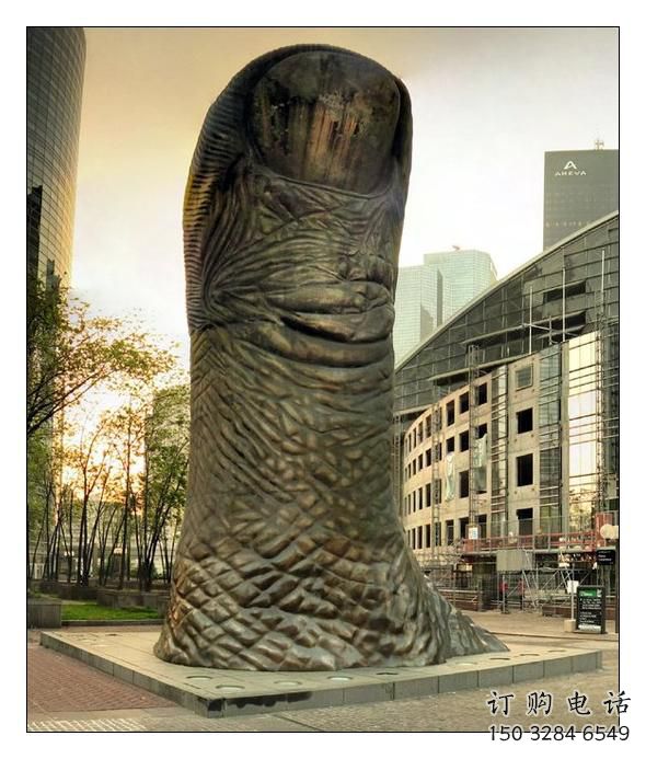 仿古大拇指雕塑廠家 戶外小品 房地產不銹鋼大拇指雕塑廠