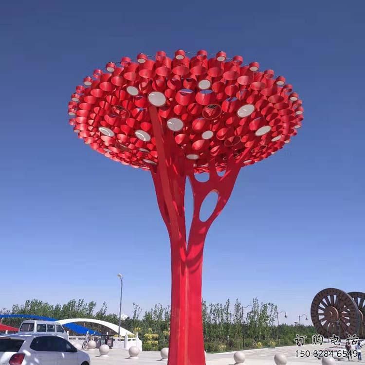 抽象路標雕塑廠家 烤漆小品 廣場不銹鋼路標雕塑廠