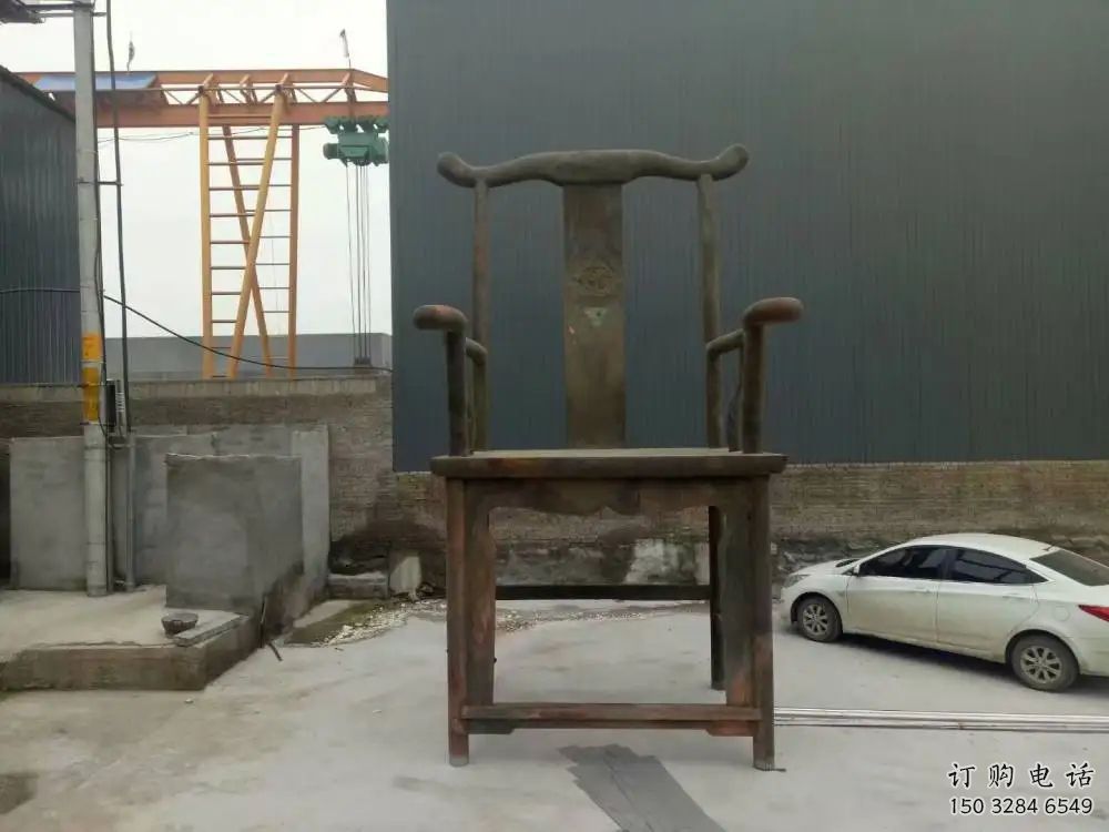 房地產(chǎn)椅子雕塑廠家 歐式擺件 鍛造不銹鋼椅子雕塑廠